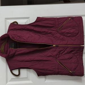 Talbot's full zip vest